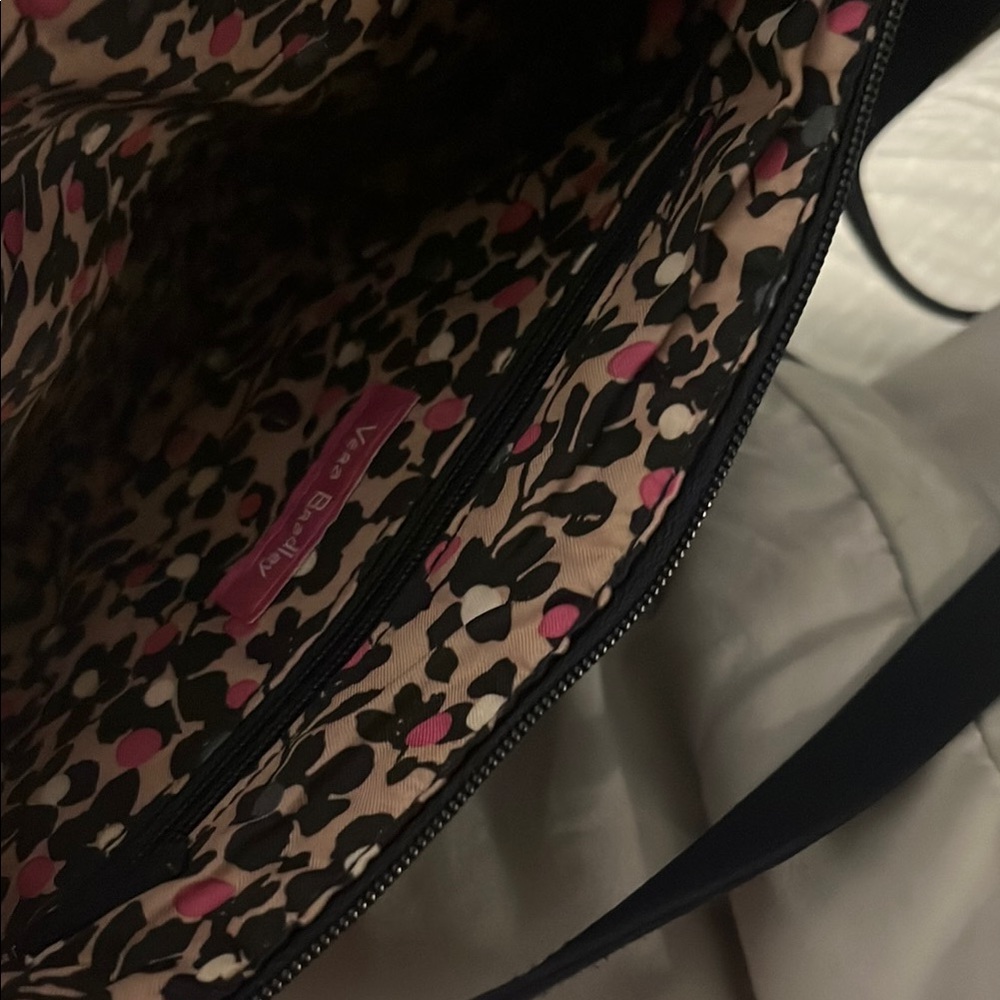 Vera Bradley Navy Quilted Crossbody Bag - Picture 4 of 7